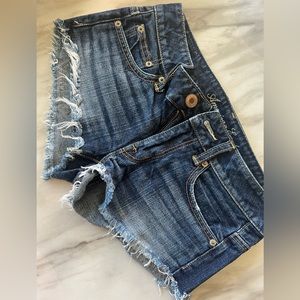 American Eagle Denim Shorts Size 00